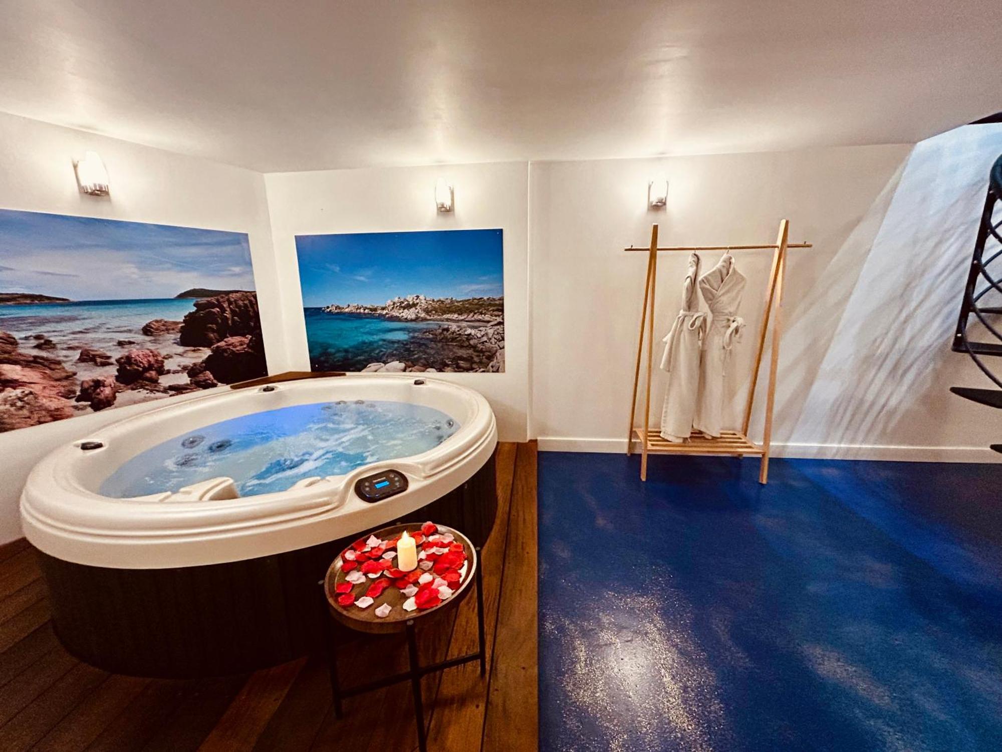 Mieuxqualhotel jacuzzi privatif Le rond Bordeaux Extérieur photo